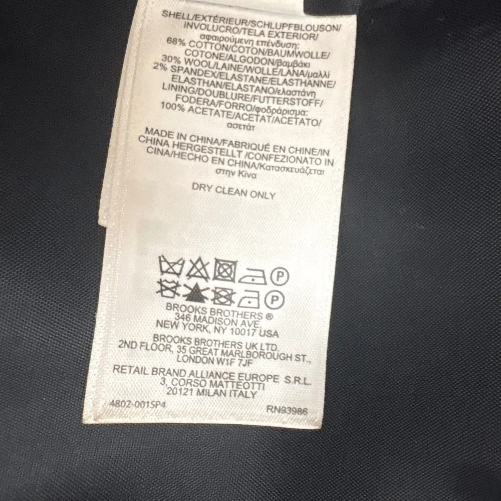 Brooks Brothers pit 22